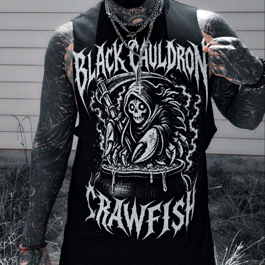 Black Cauldron Crawfish Metal Unisex t-shirt - Coffin Crue