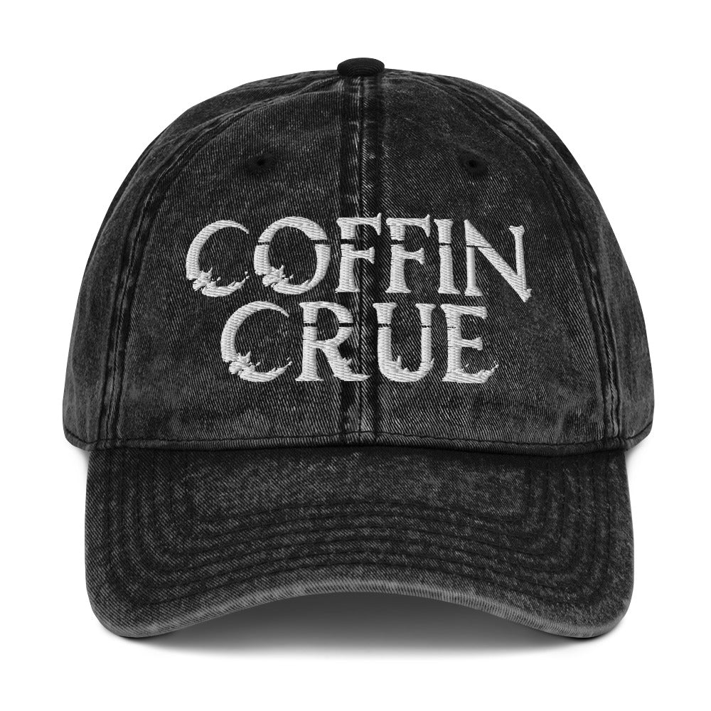 Coffin Crue Vintage Cotton Twill Cap - Coffin Crue